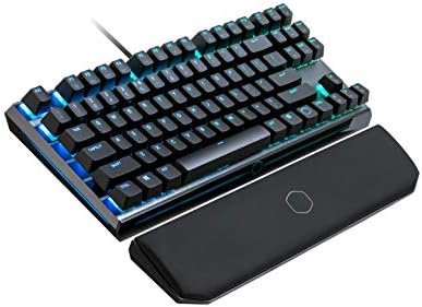 Cooler Master MasterKeys MK730 Teclado Mecánico para Juegos Gaming, Interruptores Flotantes RGB, Placa Aluminio Cepillado, Reposamuñecas Magnético, Layout Español, Rojo (Cherry MX Red)