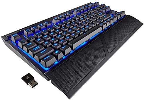 Corsair Gaming K63 Wireless - Blue LED - Cherry MX Red, CH-9145030-NA (LED - Cherry MX Red)