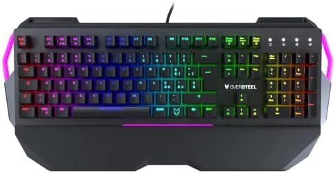 Oversteel Iron Mechanical RGB Gaming Keyboard - IT Layout