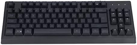 Bewinner Teclado Mecánico, Teclado para Juegos con Cable 87 Teclas RGB Retroiluminado Compact Two Color Injection Keycaps Gaming Keyboard para PC Computer Gamer