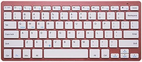 LAJICEF Teclado Bluetooth inalámbrico Mini Slim Ministerio del Interior Gaming Keyboard Adecuado para Ordenador portátil, PC, Ordenador,1#